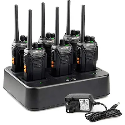 Retevis RT27 Walkie Talkie Long Range Walkie Talkies For Adults With 6 Way • £142.99