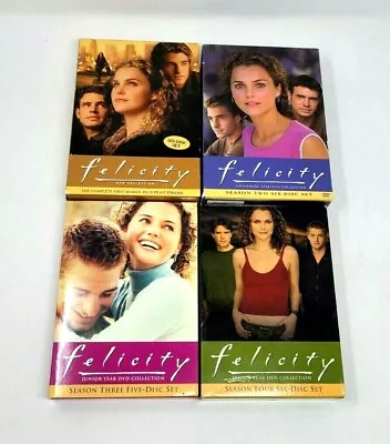 Felicity Season 1 2 3 4 One Two Three Four Freshman Junior Senior Lot Of 4 • $50