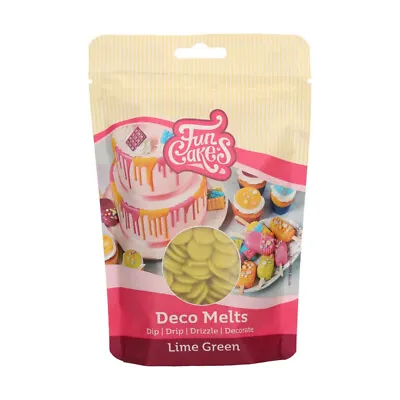 Candy Melts Funcakes Deco Melts Chocolate Buttons Cake Drip And Pops ALL COLOURS • £3.99