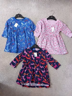 £10.49 • Buy NEW Baby Girl 3-6 Months Debenhams Blue Zoo Dress Clothes Bundle