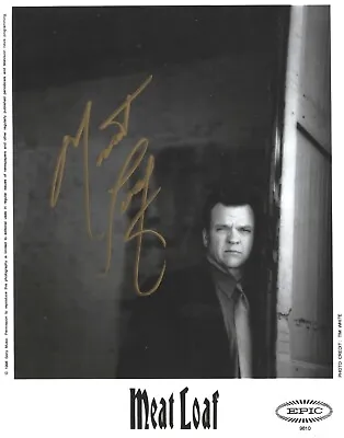 MEAT LOAF SIGNED 8x10 PHOTO 2   UACC & AFTAL RD  AUTOGRAPH  BAT OUT OF HELL • £89.99