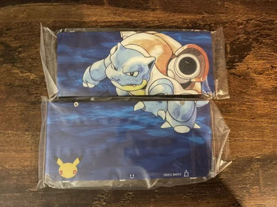 $81 • Buy New 3DS Pokemon 20th Anniversary Edition Blastoise Cover Faceplates (NO CONSOLE)