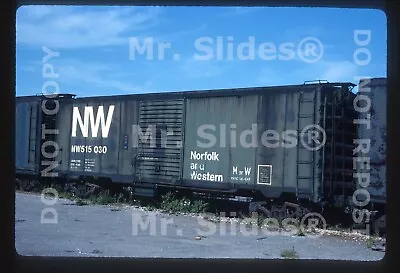 Original Slide Freight N&W Norfolk & Western Fric.Bear.MofW 40'Box 515030 • $6.99