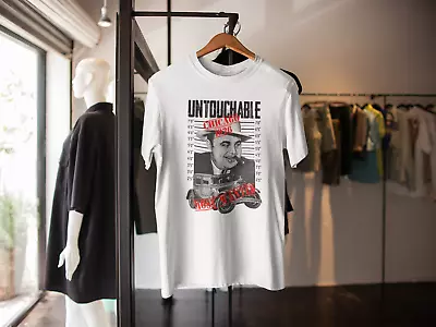 Al Capone Inspired T Shirt Untouchable Most Wanted Gangster Mobster Adults Kids • £9.99