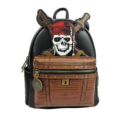 Loungefly Disney Pirates Of The Caribbean Dead Men Tell No Tales Mini Backpack • $159.95