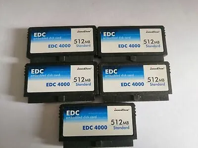 5PCS Innodisk EDC 4000  Industrial Flash On Disk IDE 44PINS 512MB Disk On Module • £24