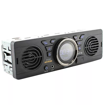 Car Stereo Bluetooth FM Radio MP3 Player SD AUX USB Head Unit Built-in 2 Speaker • $43.89