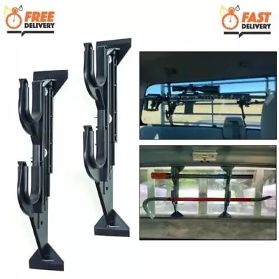 Truck Rear Window Rifle Shotgun Gun Holder Rack Vehicle Pickup Mount Back Metal • $19.47