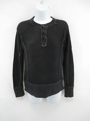 B. CHYLL Women's 100% Cashmere Half Snap Button Pullover Sweater Size S #K252 • $24.99