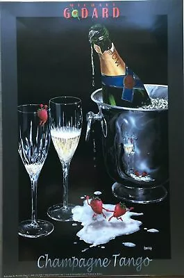 Michael Godard Champagne Tango Poster 24 X 36 • £102.13