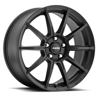 MOMO Rush 17X7.5 5X114.3 Offset 38 Gloss Black With Milled Spokes (Qty Of 4) • $802.94