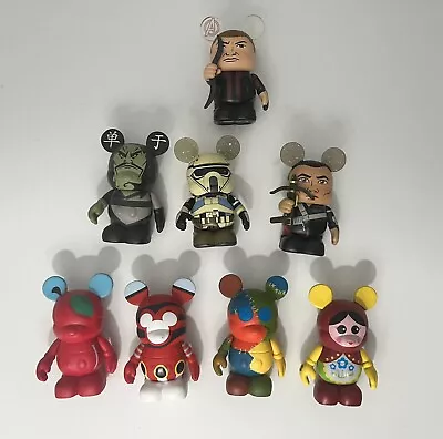 Disney Vinylmation Lot Of 8 Various Figures Star Wars / Marvel / Disney • $15