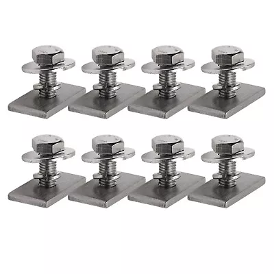 Slot Channel Nut 4mm M8x20mm Bolt Kit Rhino Thule Yakima Roof Rack Awning SS 32X • $25.10