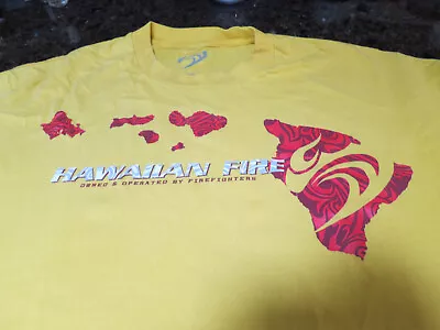 Classic Hawaiian Fire Maui Hawaii Shirt L • $33.88