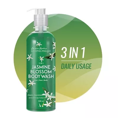 Aroma Magic 3 In 1 Jasmine Blossom Bodywash 220ml Cleans Nourishes & Smoothens • $15.99