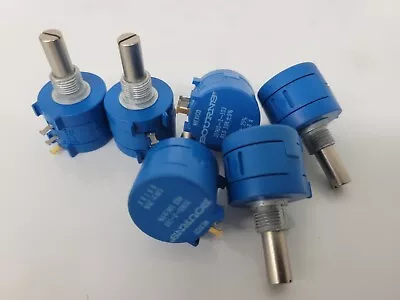 6pcs 3590S-2-103L 10K Ohm Rotary Wirewound Precision Potentiometer Pot 10 Turn • $13.95