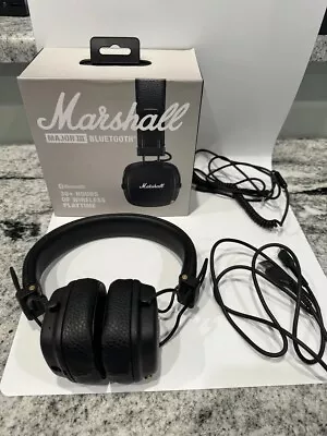 Marshall Major III On The Ear Bluetooth Headphones - Black • $70