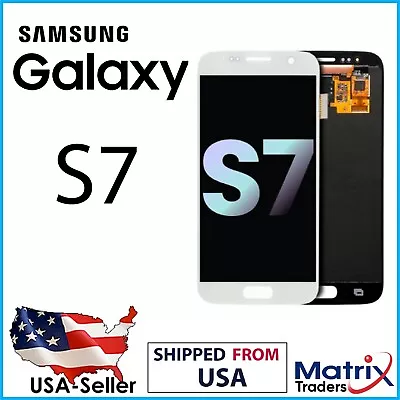 OLED Assembly Without Frame Compatible For Samsung Galaxy S7 (Service Pack) • $105.68