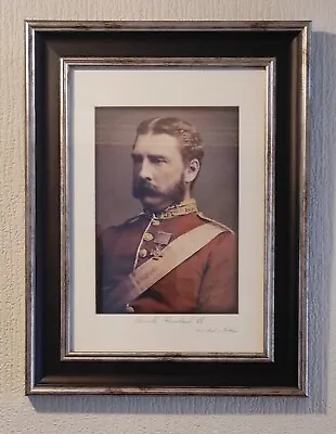 Gonville Bromhead VC Hand Coloured Framed Portrait Anglo Zulu War Rorke's Drift • £47.50