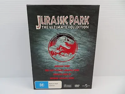 Jurassic Park The Ultimate Collection - DVD - Region 4 - Fast Postage !! • $17.99