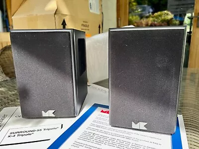 M&K Miller & Kreisel K4 Tripole Surround Speakers In Original Box • £27