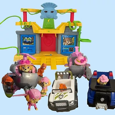 $60 • Buy Paw Patrol Jungle Rescue Monkey Temple Pup Pad (5 Cards) Tracker/Patrollers PLUS