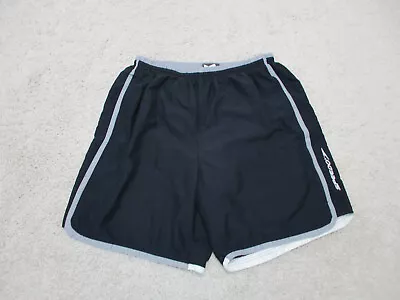 Speedo Shorts Extra Large Adult Blue Athletic Running Sprinter Logo Lined Mens • $8.11