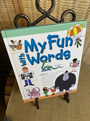 ⭐️⭐️⭐️⭐️⭐️ My Fun With Words Dictionary Hardcover By James Ertel • $26