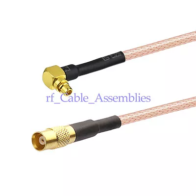 MCX Female To MMCX Male RA RF Pigtail Adapter Cable 15cm For GPS Reciver Antenna • $4.48