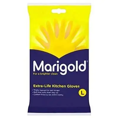 Marigold Extra Life Kitchen Gloves Large 1 Pair • £4.09