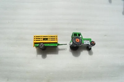 £10 • Buy Matchbox Number 46 Tractor And Hay Trailer (e9)