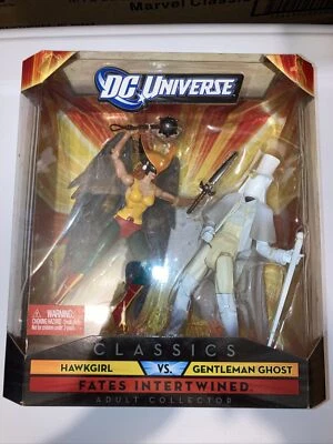 $59.99 • Buy DC FIGURE UNIVERSE CLASSICS 2 PACK BOX SET HAWKGIRL Vs GENTLEMAN GHOST New