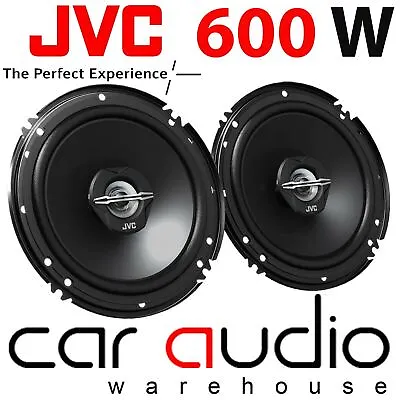 JVC CS-J620X 6.5  16cm 2 Way 600 Watts Car Van Door Coaxial Speakers Pair • £24.50