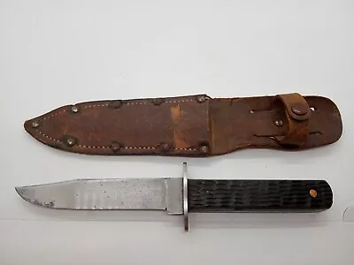 Vintage Union Cutlery Co Ka-Bar  Fixed Blade Knife..1911-1951 • $125