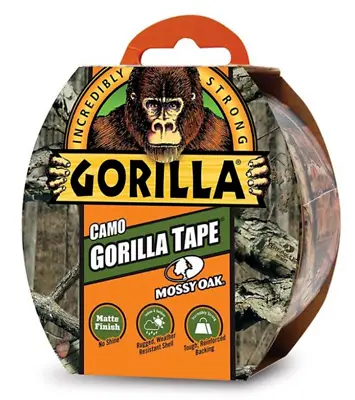 GORILLA TAPE White Black Silver Clear Repair Toughest Mounting Tape All Size • £14.99