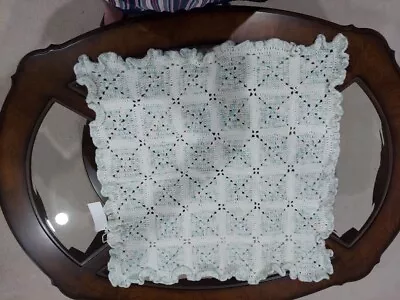 NEW Handmade Crochet Baby Blanket Afghan  28x28 (Premature) • $25