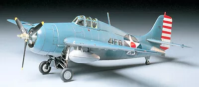 Tamiya 61034 1:48 Grumman F4F-4 Wildcat Plastic Plane Kit • $29.57