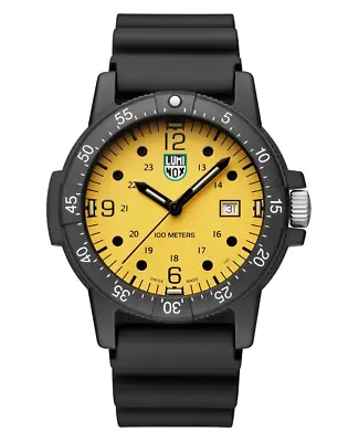 Luminox G Sea Bass X2.2005 Yellow Dial Men's Swiss Watch Military Date Function • $219.99