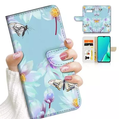 ( For Samsung S8 Plus / S8+ ) Flip Case Cover AJ24148 Flower • $12.99