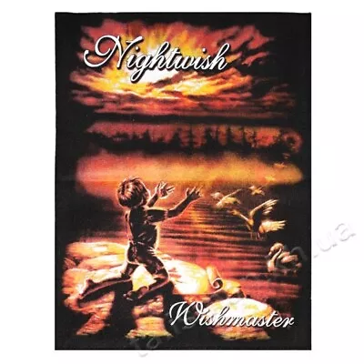 Nightwish Wishmaster Printed Back Patch | Finnish Symphonic Metal Band Logo • $9.99