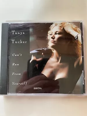 Tanya Tucker Can't Run From Yourself CD 1992 Liberty LIKE NEW • $5