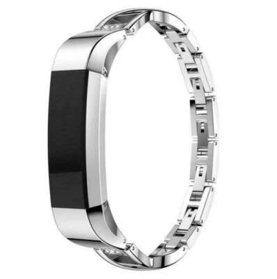 $18.32 • Buy For Fitbit Charge 2 Bands Bling Stainless Steel Metal Replacement Strap 18 Mm