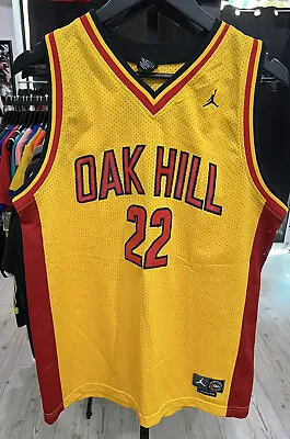 Carmelo Anthony Boys 2002 Oak Hill Yellow Nike Jersey Youth XL • $70