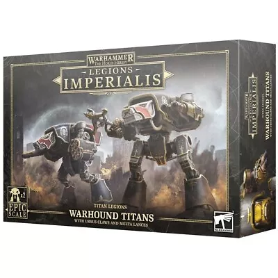Warhammer Legion Imperialis Warhound Titans With Ursus Claws NIB • £61.47