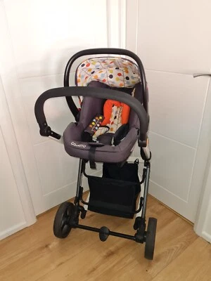 £48 • Buy Cossato Full Travel System, Car Seat, Isofix, Pram, Push Chair, Changing Bag Etc