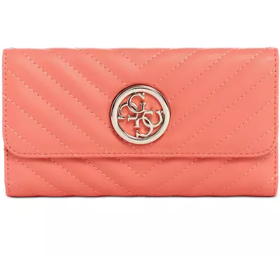 Brand New GUESS Womens Coral Blakely Clutch Wallet 32410 • $25