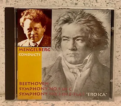 MENGELBERG Conducts BEETHOVEN (CD Biddulph) Symphonies No 1 & 3 [1930] NEW YORK • $19.95