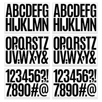 24 Sheets Letter Stickers 384 Alphabet Stickers 3 Inch Vinyl Self-Adhesive ... • $18.76