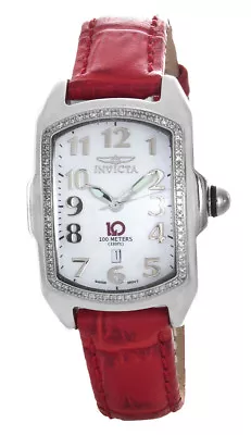 Invicta Lupah Women's  Meters White Mop Dial Diamond Watch 3351 • £173.48