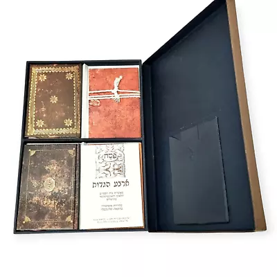 Haggadah Book Passover Set 4pcs Four Haggadot From Treasures Jewish Jerusalem • $89.99